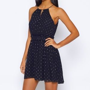 Joie Althia Dress Black Silk